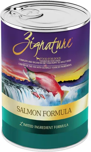 Vista 8 de Zignature Duck Formula - Comida húmeda para perros de 13 onzas, caja de 12