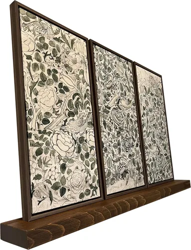 Vista 37 de joelsantiques Estantes flotantes de madera de 18 pulgadas para pared, 18 x Beige