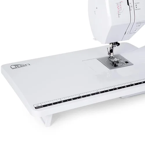 Vista 3 de AGM Mesa de extensión para máquina de coser compatible con máquina de coser 2685A, color blanco