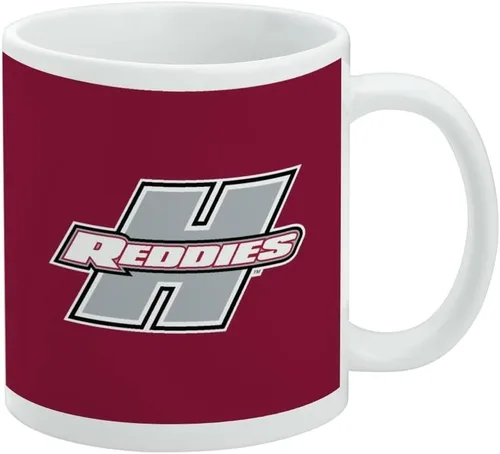 Vista 7 de Taza de cerámica con el logotipo principal de la Universidad Rider, taza de regalo novedosa para café, té y bebidas calientes, 11oz, blanca