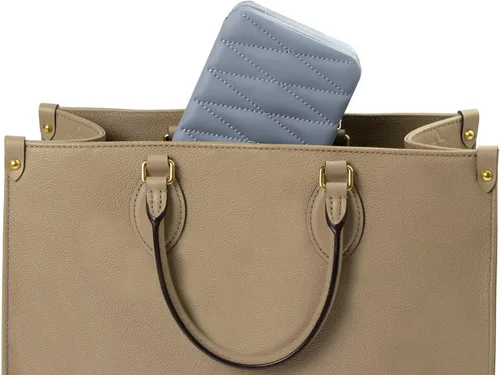 Vista 6 de KAMIER Organizador de joyas de viaje, cajas de joyería portátiles de cuero acolchado con diamantes para mujeres y niñas, organizador pequeño