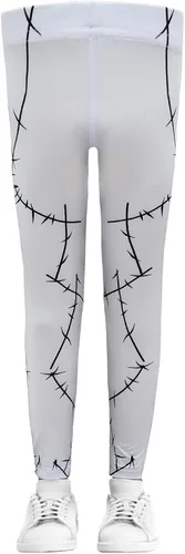 Vista 3 de Szytypyl Disfraz de Sally para niños, disfraz de Sally para niñas, disfraz de pesadilla de Navidad