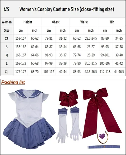 Vista 6 de Cosfun Vestido de disfraz de cosplay Super S Saturno para Halloween mp001408