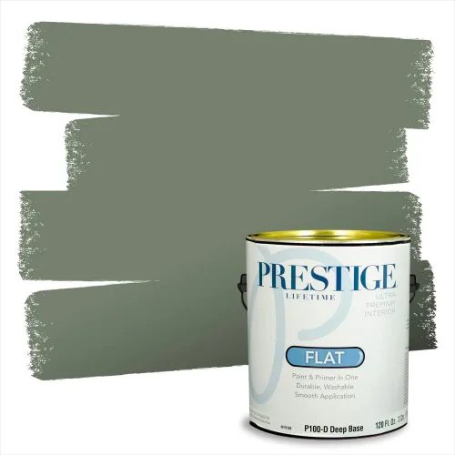 Vista 70 de Prestige Paints - 2 en 1, pintura base y pintura de exterior, E100-N-735BM