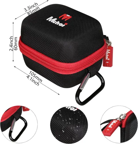 Vista 8 de Mchoi Funda GPS de golf adecuada para Bushnell Golf Phantom 2/3, para Swami KISS 2.0 Golf Handheld GPS Rangefinder, rojo, solo funda