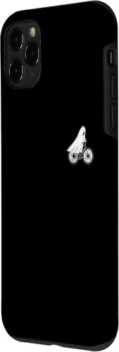 Vista 2 de iPhone 11 Pro Ghost Riding Bicicleta, disfraz de Halloween Ghoul Biker Ciclista caso