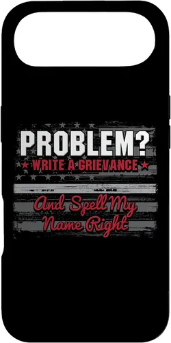 Vista 27 de Write A Grievance and Spell My Name Case for iPhone 17