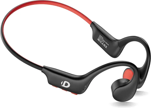 Vista 9 de DEMICEA Auriculares deportivos de oreja abierta, auriculares inalámbricos de conducción ósea, MP3 integrado de 32 GB, con micrófono, IP68