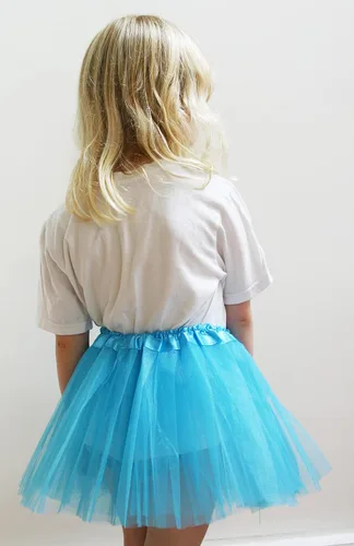 Vista 3 de Fun Play Disfraz de hada para niñas, alas de hada de mariposa, tutú, varita mágica, diadema para 3-8 años