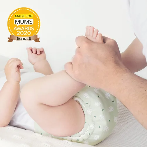 Vista 5 de Bambino Mio, Toallitas de tela para bebé, paquete de 10, nube