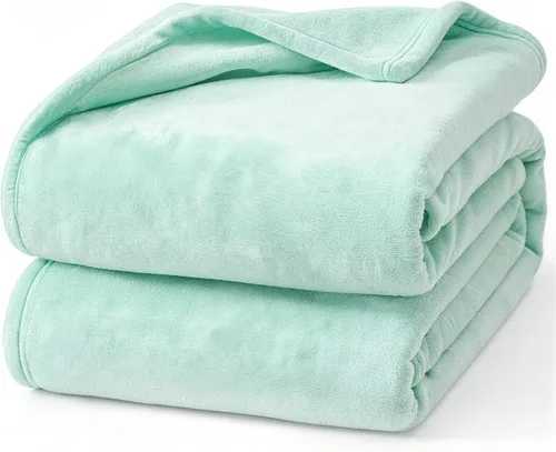 Vista 31 de Hansleep Manta de forro polar para sofá beige, súper suave manta de franela esponjosa y acogedora para todas las estaciones, beige, manta de 50x60