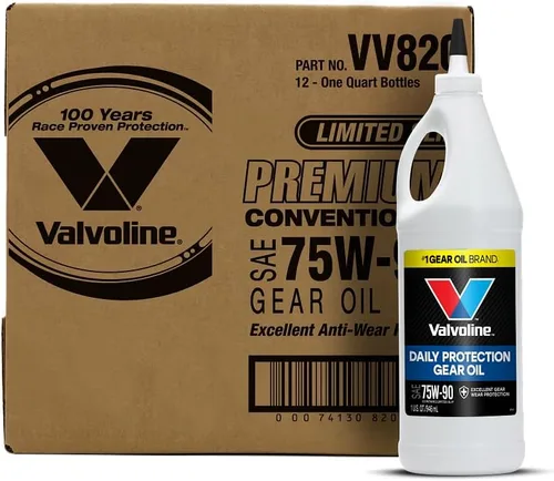 Vista 11 de Valvoline SAE de alto rendimiento 85W-140, aceite de engranaje, cubeta de 5 gal