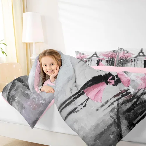 Vista 82 de Erosebridal Edredón de Gatos Lindos para Niños con Líneas de Arcoíris Neón, Juego de Ropa de Cama Individual para Niñas, Niños y Adolescentes, Gatos