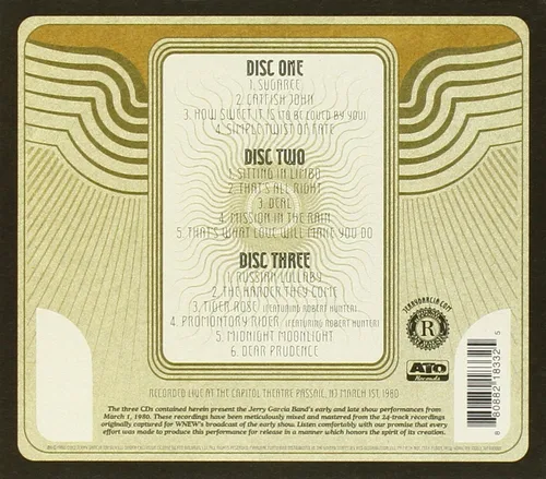 Vista 2 de GarciaLive Vol. 1 March 1st, 1980 - Capitol Theatre