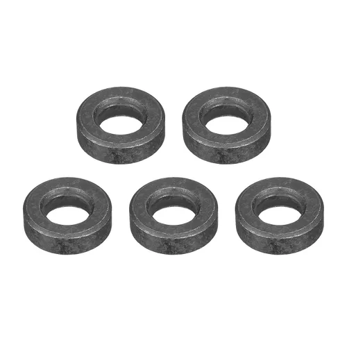 Vista 41 de Uxcell Arandela plana de acero al carbono para pernos M8, 10 piezas M8 x 16 x 1.5mm, aleación de acero negro oxidado de grado 8.8, sujetadores