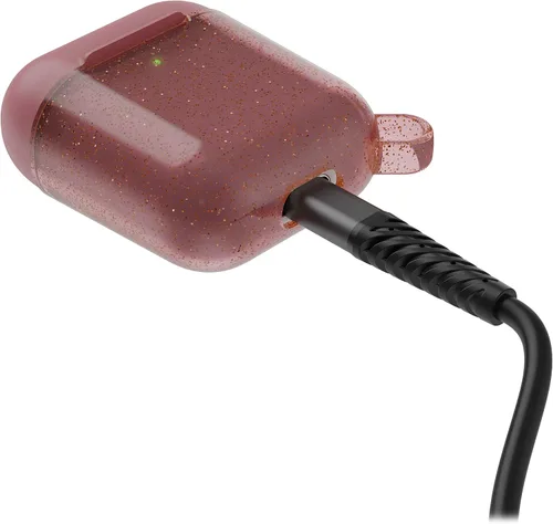 Vista 6 de OtterBox 77-65504 para Apple AirPods (1ª y 2ª generación), elegante funda protectora, serie Ispra - Rosa Rosado
