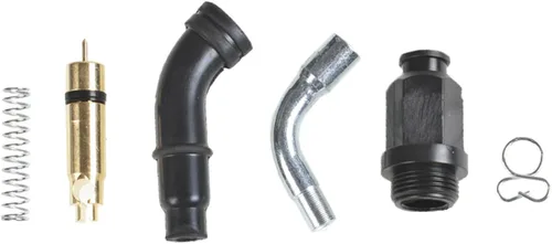 Vista 6 de munirater Cable de estrangulador de carburador y kit de émbolo de válvula de repuesto para Foreman 500 Longitud del cable 4.2 ft