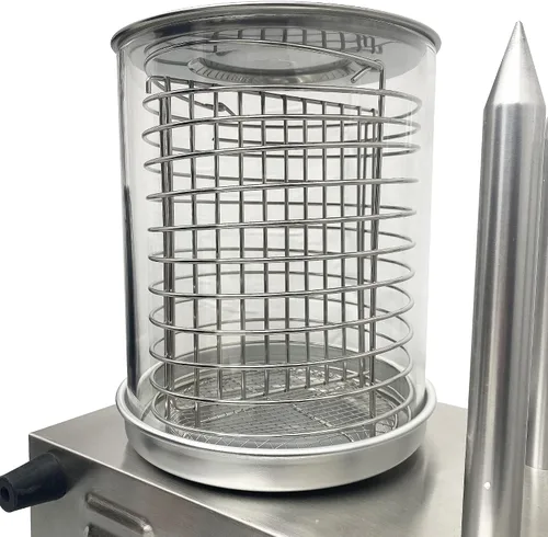 Vista 4 de TECHTONGDA Vaporizador para perros calientes, parrilla de salchichas, calentador eléctrico para bollos, calentador de perros calientes, calentador