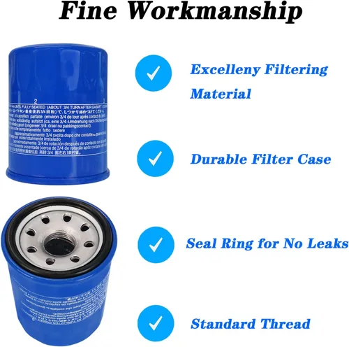 Vista 3 de 15400-PLM-A02PE Filtro de aceite para motores Hnoda GX610 GX630 GX660 GX670 GX690 GXV340 GXV390 GXV610 GXV630 GXV660 GXV670 GXV690 Reemplaza