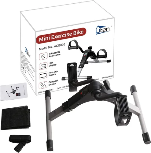 Vista 7 de Uten UTEN-Bicicleta-RBU Negro y plata