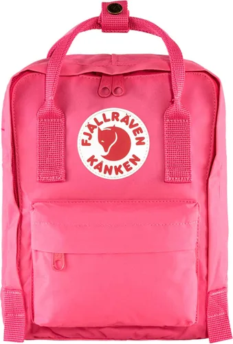 Vista 2 de Fjallraven, Kanken Mini - Mochila pequeña clásica para el día a día, Flamingo rosa