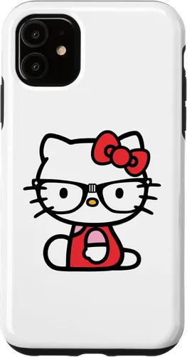 Vista 7 de Hello Kitty Estuche para Gafas Nerd para iPhone 11 Pro Max