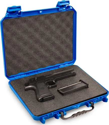 Vista 12 de Evergreen Funda protectora compacta discreta con bloqueo de 2 pistolas y 4 cargadores - CCW/seguro de viaje/especificaciones