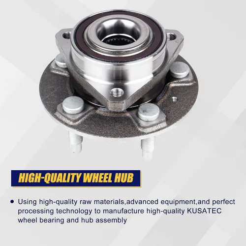 Vista 6 de KUSATEC 513288 Conjunto de cojinete de rueda delantera/trasera, 2 piezas, compatible con Chevy Impala Malibu Equinox, GMC Terrain 2010-2017