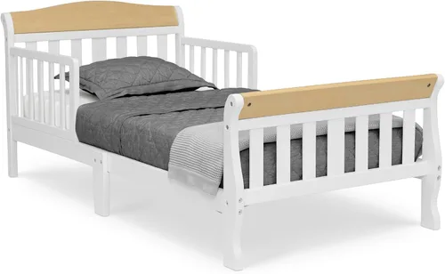 Vista 8 de Delta Children Canton Cama para Niños Pequeños, Certificado Greenguard Gold, Gris