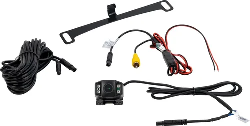 Vista 6 de EchoMaster Cámara de respaldo universal HD frontal o trasera con visión nocturna y múltiples opciones de soporte de montaje, IP67 impermeable