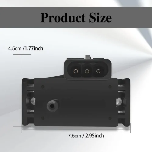 Vista 2 de Sensor de presión absoluta del colector MAP, 12569240 16137039 16017460 Sensor MAP SU105 Compatible con Chevy Impala Malibu K1500 S10, Jeep