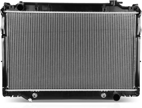 Vista 44 de SCITOO Conjunto de radiador de aluminio refrigerante del motor para 1986-1994 para Nissan D21 2.4L 3.0L 1987 para Nissan para Pathfinder 2.4L