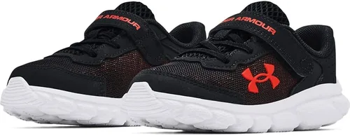 Vista 5 de Under Armour Assert 9 - Tenis de correr unisex con cierre alternativo para niños