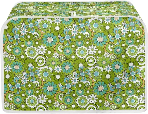 Vista 25 de Xoenoiee Funda protectora para tostadora con estampado de águila y bandera estadounidense del 250 aniversario, a prueba de polvo e impermeable