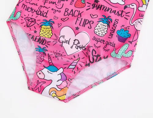 Vista 6 de Trajes de baño de una pieza para niñas, multicolor, para verano, playa, para niños de 2 a 10 años