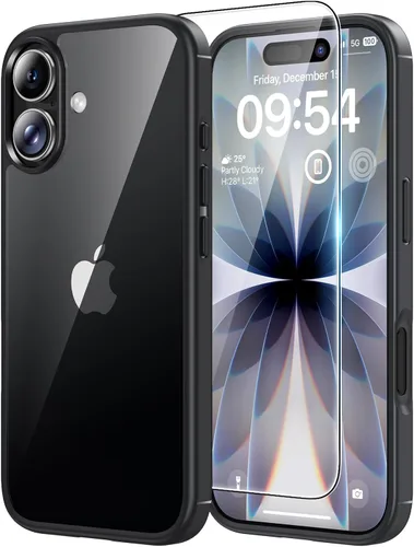 Vista 61 de TAURI Funda para iPhone 17, antiamarilleamiento con protector de pantalla, protección de grado militar, a prueba de golpes, delgada para iPhone 17