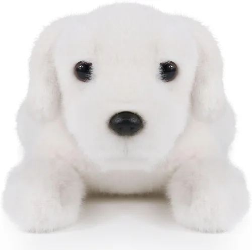 Vista 2 de Ice King Bear Labrador Puppy - Peluche de laboratorio de 8 pulgadas de longitud