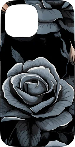Vista 6 de Black Rose Floral Flower Case for iPhone 16