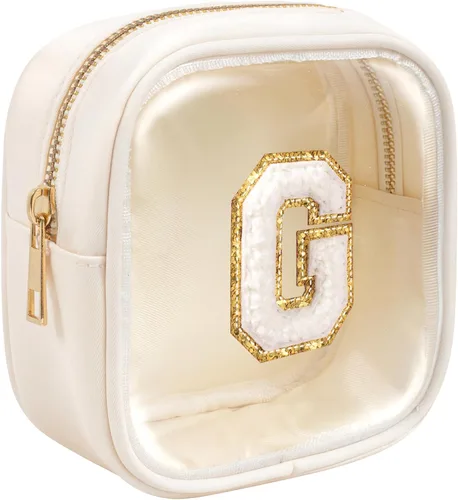 Vista 40 de KOTORA Bolsa de Maquillaje Inicial, Bolsa de Viaje de Artículos de Aseo, Bolsa de Maquillaje Transparente, Bolsas de Cosméticos Organizadoras