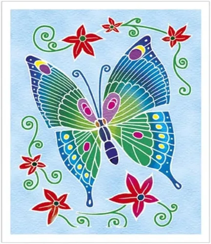 Vista 3 de SentoSphère Aquarellum Mini - Mariposas