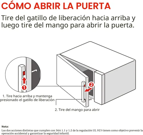 Vista 6 de TOSHIBA Combo de freidora de aire con horno de microondas inversor para encimera, serie MASTER, asado, convección, combinación rápida, incluso