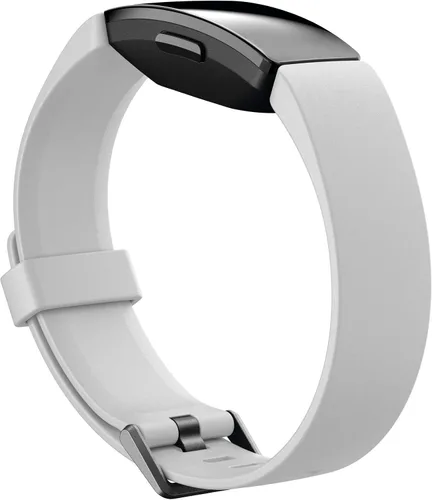 Vista 2 de Fitbit Inspire HR & Inspire - Correa de accesorios, producto oficial de Fitbit (color blanco, grande)