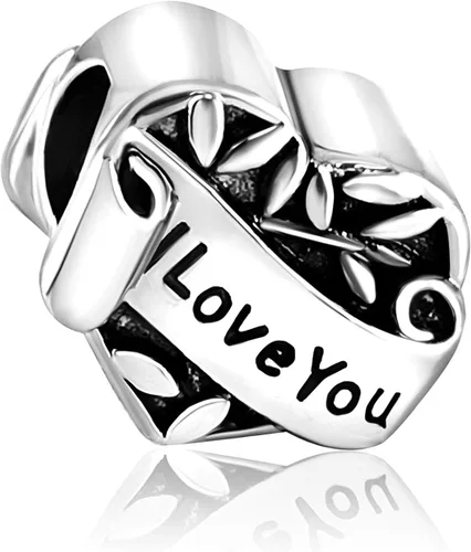 Vista 3 de KunBead I Love You Sister - Abalorio para pulseras y collares