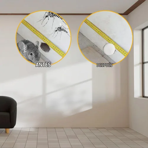 Vista 6 de Masilla selladora impermeable, reparación multiusos mejorada, relleno de grietas de cemento de arcilla, lodo de reparación rápida para conexión