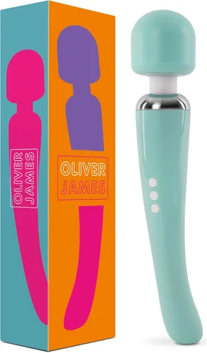 Vista 9 de Oliver James Vibrador, masajeador de vara de juguetes sexuales, juguete para adultos para mujeres, vibradores de punto G, estimulación del clítoris
