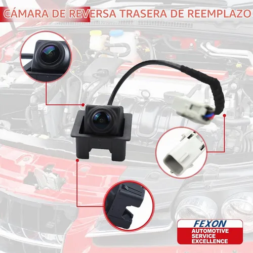 Vista 4 de Cámara de asistencia de estacionamiento de visión trasera compatible