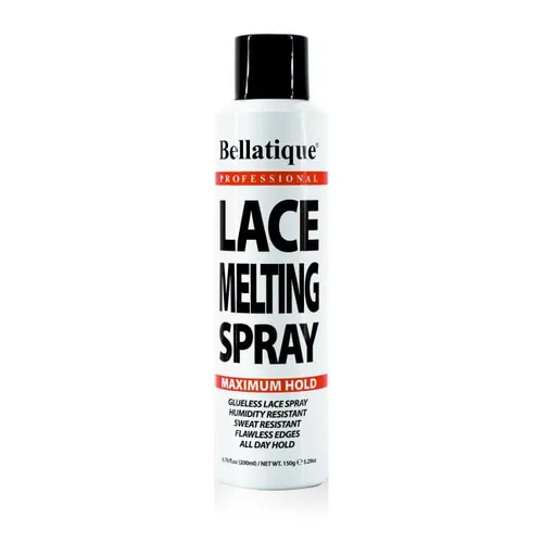 Vista 6 de Bellatique Spray de fusión de encaje (3.38 onzas), sujeción máxima. Bordes impecables, rápido y fácil, secado rápido, resistente a la humedad