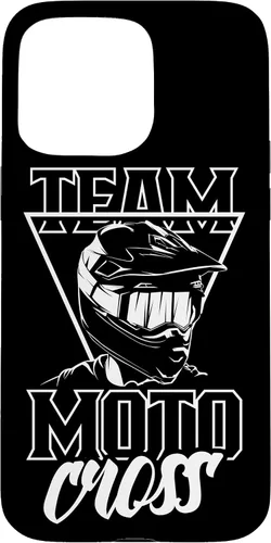 Vista 28 de Funda para iPhone 16 Team Motocross Lover Riding Rider