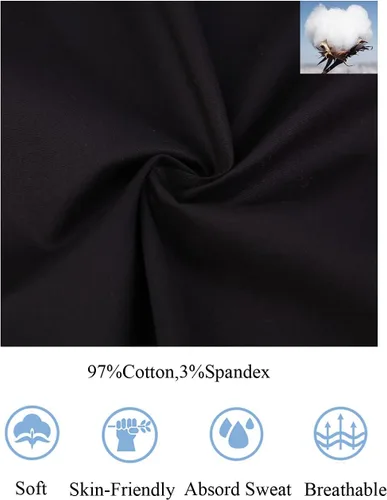 Vista 4 de Alex Vando - Blusa de vestir para mujer, corte regular, elástica y manga larga, para el trabajo