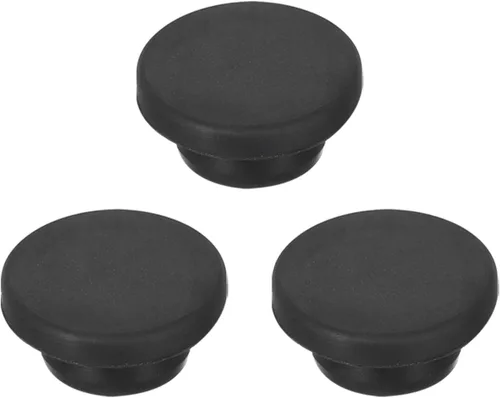 Vista 38 de MECCANIXITY - Tapones de silicona en forma de T (26mm, 1 pulgada de diámetro), color negro